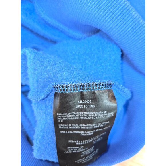 Volcom Stone Classic Fit Blue Sweatshirt L Crew Neck Graphic Surf Style - Picture 6 of 7